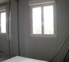 30 nov : cloisons de l'étage (chambres)