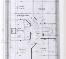 Plans permis 1er étage