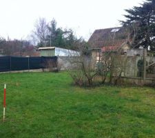 Terrain lors de notre visite