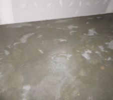 Chape du haut s&eacute;ch&eacute; totalement , mais vue le manque de chauffage y'a un peu d'humidit&eacute;.