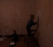 Preparation des murs chambre des enfants