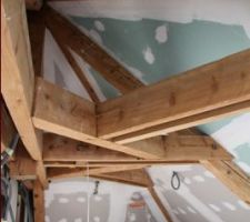 Placo fini salle de bain( vu sur future dressing)