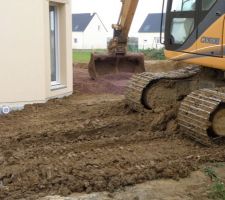 La future terrasse