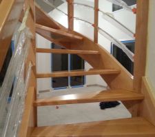 Vitrification escalier