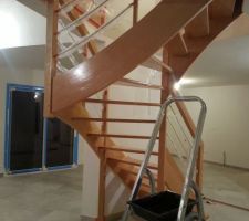 Vitrification escalier