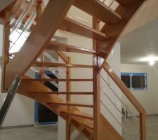 Vitrification escalier