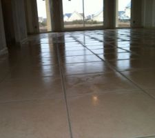 Carrelage du s&eacute;jour