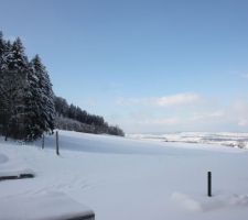 30cm de neige, début décembre