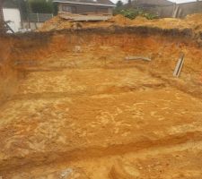 Fin Terrassement et fouilles en rigole
