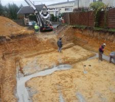 D&eacute;but coulage des fondations