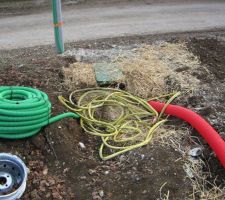Raccordement à l'eau !