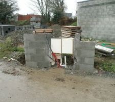 élevation mur technique