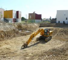 Début des travaux... ça creuse !