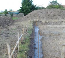 Les semelles sont coul&eacute;es