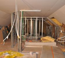 Vue globale depuis la salle de bain