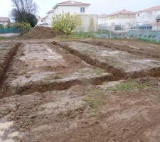 Premi&egrave;re photo du terrain