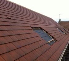 Velux non encore installé