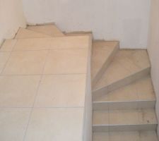 Carrelage escalier