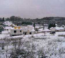 1ère offensive de l'hiver sur le chantier 02/12/2012