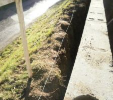 Les raisons de faire un rangs d'agglos aussi profond c est la route lol