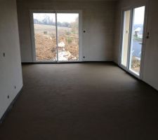 Novembre 2012 : chape