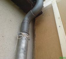 Liaison avec le mur existant au Sud Est