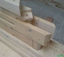 Charpente avant pose