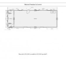 Plans maison realiser par nos soin pas par un architecte sa se vois