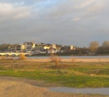 Amboise, de l'autre côté de la Loire