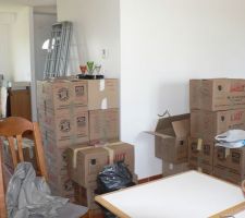 Déménagement terminé.
