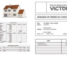 Dépôt du permis de construire