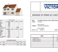 Deuxième dépôt du permis de construire