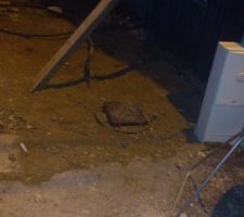Enterrement de compteur eau