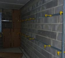 Pose des montants optima et des appuis