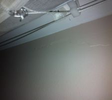 Fissure plâtre 2