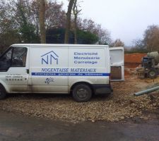 D&eacute;but du montage du vide sanitaire