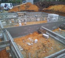 Fin du montage du vide sanitaire