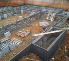 Fin du montage du vide sanitaire