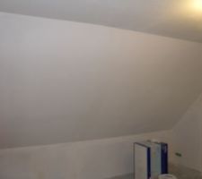 Peinture plafond chambre Guillaume