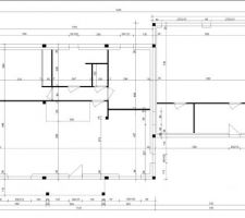 Plan de la maison RDC