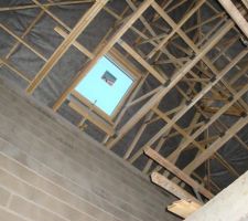 Velux sur le vide de l entrée