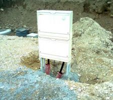 Enfin la borne EDF!!