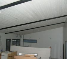 La peinture des lam&eacute;l&eacute;s coll&eacute;s rend bien