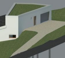 Notre future maison vue de la rue.