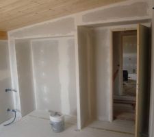 Jointage du placo dans les chambre