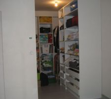 Aperçu du dressing, suite parentale.