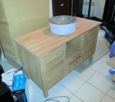 Meuble vasque