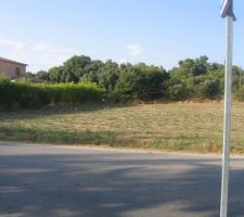 Vue depuis la route au Sud