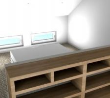 La chambre du haut (la nôtre quoi :D)