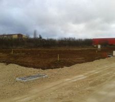 Vue du terrain de 3/4